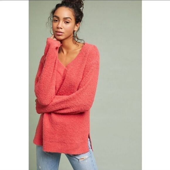 Anthropologie Merino Wool Blend Clayton Sweater XS - Picture 3 of 14